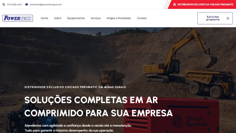 Site Powertech MG